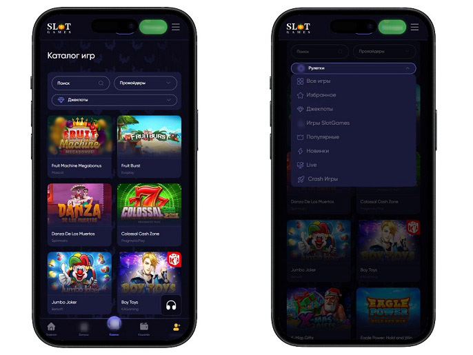 Каталог онлайн казино