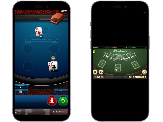 Блэкджек на смартфоне