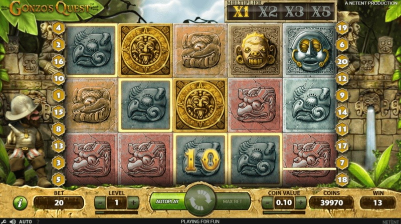 Автомат про приключения конкистадора Гонзо