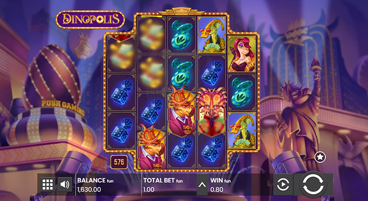 Игра в популярный видеослот «Динополис»