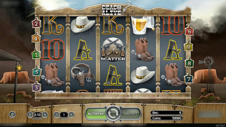 Интерфейс видеослота