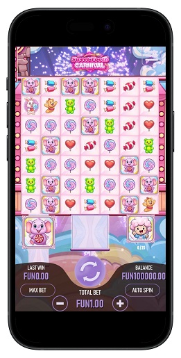 Игровой аппарат с каскадными вращениями